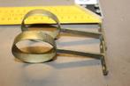 gordijnroede bevestiging van messing, Ophalen, Minder dan 50 cm, Gebruikt, Hollywood regency