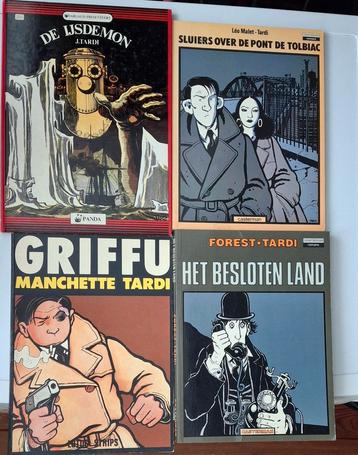 4 stripalbums Tardi: Griffu, het besloten land, de IJsdemon beschikbaar voor biedingen