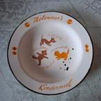 Vintage emaille bordje Molenaar's Kindermeel, Antiek en Kunst, Ophalen of Verzenden
