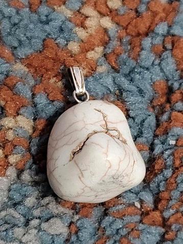 Magnesiet steen hanger met rvs nikkelvrij gratis verzenden  beschikbaar voor biedingen