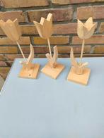 Hout figuren, Hobby en Vrije tijd, Modelbouw | Figuren en Diorama's, Ophalen, Zo goed als nieuw, 1:50 of kleiner