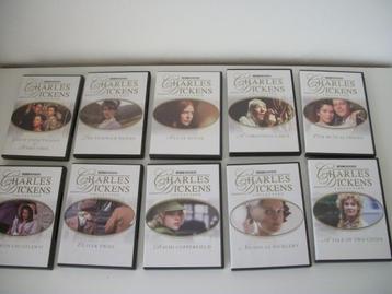 Box met 10 DVD Charles Dickens - Oliver Twist - zgan beschikbaar voor biedingen