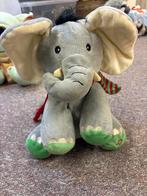 Olifant knuffel met muziek, Kinderen en Baby's, Speelgoed | Knuffels en Pluche, Ophalen of Verzenden, Zo goed als nieuw, Olifant