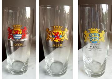 13 ALFA PROVINCIE GLAZEN beschikbaar voor biedingen