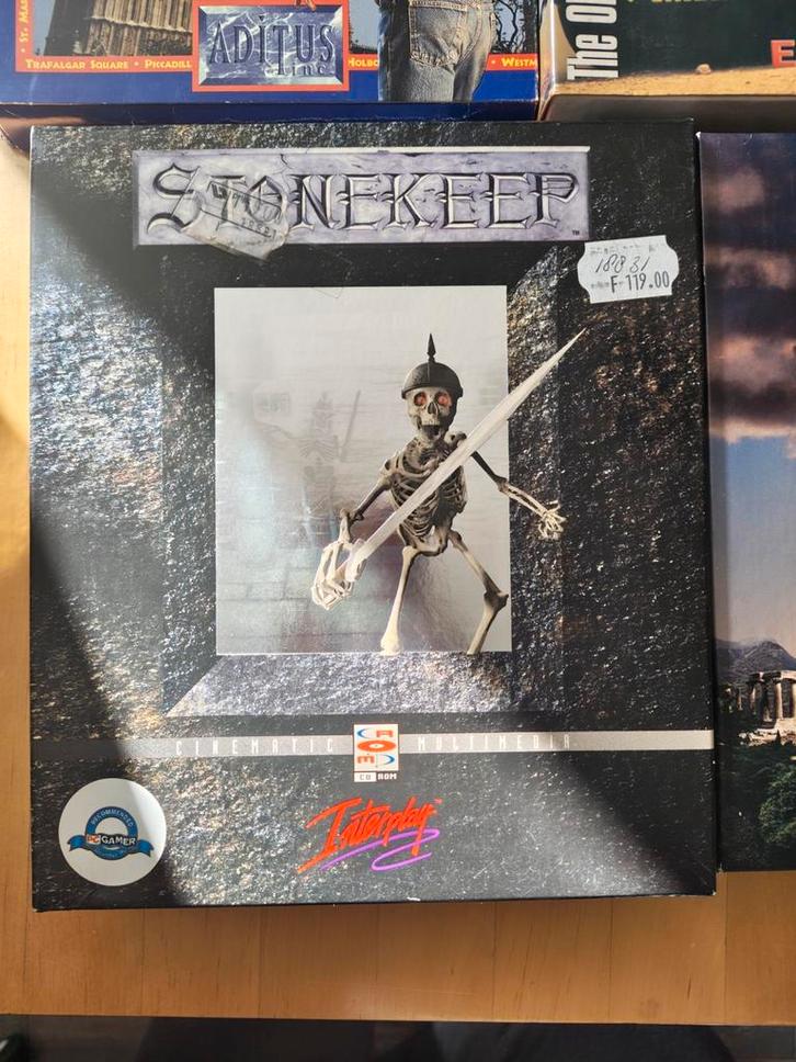 Stonekeep Big Box PC - Zeldzame RPG Klassieker!, Spelcomputers en Games, Games | Pc, Gebruikt, Role Playing Game (Rpg), 1 speler