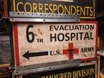 U.S.ARMY EVACUATION HOSPITAL, Embleem of Badge, Amerika, Ophalen of Verzenden, Landmacht