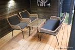 Online Veiling: Loungeset (bankje, tafel & 2 stoelen), Tuin en Terras, Tuinsets en Loungesets, Gebruikt