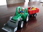 Lego Duplo 4687 Tractor met aanhanger compleet, Kinderen en Baby's, Speelgoed | Duplo en Lego, Complete set, Duplo, Ophalen of Verzenden