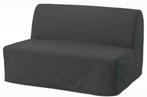 2-zits slaapbank donkergrijs IKEA, Ophalen, Zo goed als nieuw, Tweepersoons, Grijs