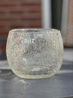 Prachtig DutZ windlicht - pot - Clear bubbles - transparant, Huis en Inrichting, Woonaccessoires | Kandelaars en Kaarsen, Overige materialen