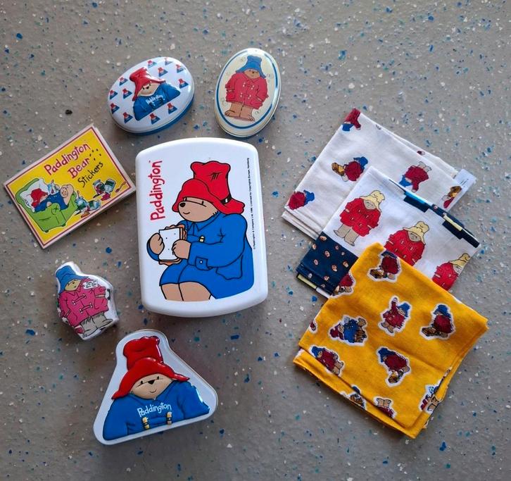Paddington, diverse artikelen, voor de verzamelaar, Verzamelen, Poppetjes en Figuurtjes, Zo goed als nieuw, Ophalen of Verzenden