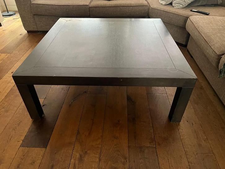 Houten Salontafel - Stijlvol & Praktisch, Huis en Inrichting, Tafels | Salontafels, Gebruikt, Minder dan 50 cm, 50 tot 100 cm