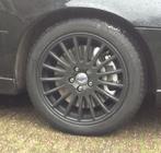 Tethys zwart plastidip 17” Volvo-Ford et49 5x108 65.1mm, Ophalen, Gebruikt, Velg(en), 17 inch