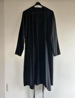 Monique van Heist wrap jurk/jas 100% zijden L zwart, Kleding | Dames, Maat 38/40 (M), Zwart, Ophalen of Verzenden, Monique van Heist