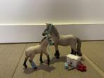 Schleich paardjes verbanddoos (nieuw 20), Verzamelen, Paard, Ophalen of Verzenden, Zo goed als nieuw, Beeldje of Figuurtje