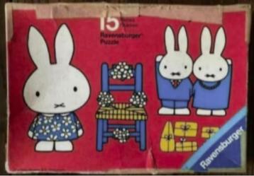 Puzzel, puzzle Nijntje opa en oma; 15 stukken; Ravensburger beschikbaar voor biedingen