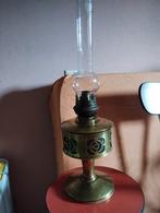 Antieke Olielamp Koper met kous, Antiek en Kunst, Ophalen of Verzenden