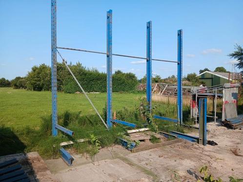 Te koop: ORHA draagarm en stellingpoten, Tuin en Terras, Palen, Balken en Planken, Ophalen