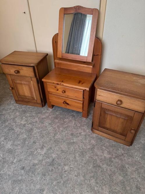 Nachtkastjes, Huis en Inrichting, Tafels | Kaptafels, Gebruikt, Minder dan 100 cm, Minder dan 50 cm, Hout, Ophalen
