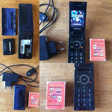 Samsung SGH-X520 inklap mobieltje camera + snoertje werkend beschikbaar voor biedingen