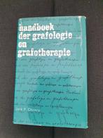Handboek der Grafologie en Grafotherapie, Ophalen of Verzenden, Gelezen
