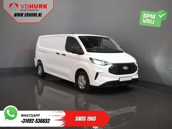 Ford Transit Custom 2.0 TDCI 136 pk Aut. L2 Trend BPM VRIJ!, Auto's, Bestelauto's, Bedrijf, Te koop, ABS, Achteruitrijcamera, Airconditioning