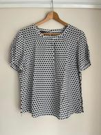 Gerry Weber top wit met blauw maat 40, Maat 38/40 (M), Blauw, Ophalen of Verzenden, Zo goed als nieuw