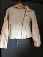 Motorjack wit leer dames lindsstrands M/L, Motoren, Kleding | Motorkleding, Lindsstrands, Jas | leer, Ophalen of Verzenden, Dames