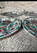 5 Antieke Chinese Borden - Qing Dynastie, Ophalen of Verzenden, Gebruikt, Bord