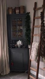 Grenen hoekkast, Ophalen of Verzenden, Gebruikt