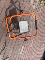 Werkende bouwlamp, Ophalen, Gebruikt, Met statief, Lamp