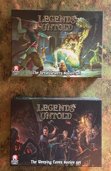 Legends Untold The Weeping Caves en The Great Sewers 