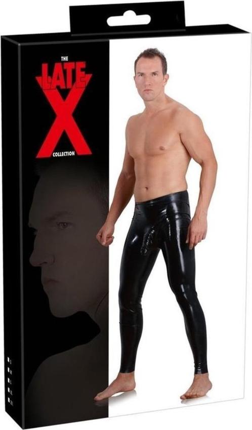 Latex Broek met Realistische  Sleeve, Kleding | Heren, Ondergoed, Overige typen, Zwart, Verzenden