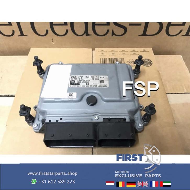 A2721539891 MOTOR ECU MODULE MOTORCOMPUTER W204 C Klasse, Auto-onderdelen, Elektronica en Kabels, Mercedes-Benz, Gebruikt, Ophalen of Verzenden