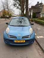 Nissan Micra 1.2 59KW 3DR 2007 Blauw APK tot 18 juli 2026, Auto's, Voorwielaandrijving, Stof, 4 cilinders, Blauw