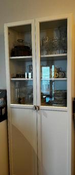 Vitrine kast ikea 80x41x202 vanaf feb/maart 2026!, Huis en Inrichting, Kasten | Vitrinekasten, Ophalen, Zo goed als nieuw, 25 tot 50 cm