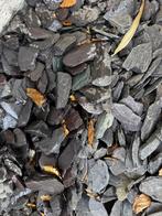 0,2m3 Schone (GrijsPaarse) Canadian Slate in Big Bag, Tuin en Terras, Ophalen, Zo goed als nieuw, Split, Grijs