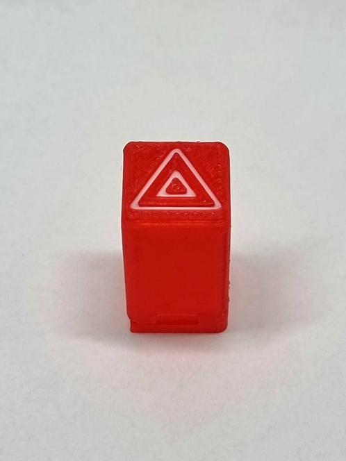 Volvo Alarmlichtschakelaar/Hazard Light Switch Cap 940/740, Auto-onderdelen, Dashboard en Schakelaars, Volvo, Nieuw, Ophalen of Verzenden