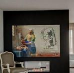Schilderij Melkmeisje - Johannes Vermeer, Huis en Inrichting, Ophalen of Verzenden