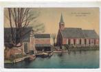 Broek op Langedijk-Ned. Herv. Kerk 1914, Verzenden, Voor 1920, Gelopen, Noord-Holland
