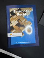O.A.P. van der Roest - Basisboek Recht, Ophalen of Verzenden, Zo goed als nieuw, O.A.P. van der Roest