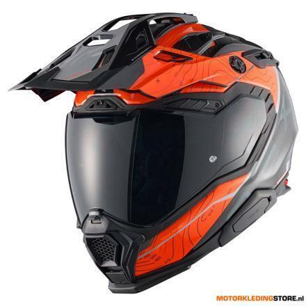 Nexx X.WED3 Furka Adventure helm, Oranje-Grijs, Motoren, Kleding | Motorhelmen, Nieuw met kaartje, Ophalen of Verzenden