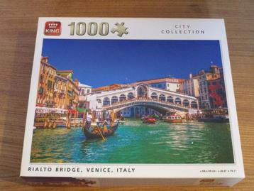 Nr.188: Puzzel van King De Rialtobrug in Italie Jigsaw puzzl beschikbaar voor biedingen