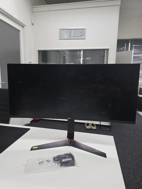 LG 34GN73A-B ultrawide monitor / 34 inch - Scherm stuk, Computers en Software, Monitoren, Niet werkend, 101 t/m 150 Hz, DisplayPort