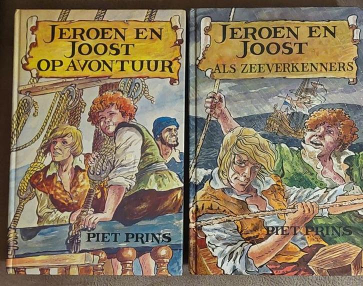 Piet Prins: Jeroen en Joost op avontuur/ zeeverkenners, Boeken, Kinderboeken | Jeugd | 10 tot 12 jaar, Gelezen, Ophalen of Verzenden