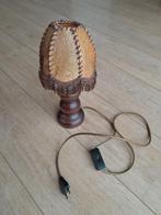 vintage jaren 70 schemerlampje tafellampje, Ophalen of Verzenden, Gebruikt, Minder dan 50 cm