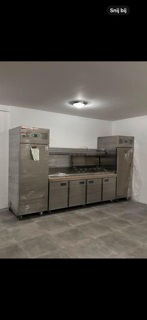 FOSTER HORECA RVS KEUKEN, Huis en Inrichting, Keuken | Complete keukens, Gebruikt, Overige typen, Overige kleuren, Staal of Rvs