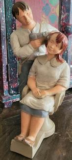 Vintage/Kapper/Beeldje/Kapsalon, Antiek en Kunst, Ophalen of Verzenden