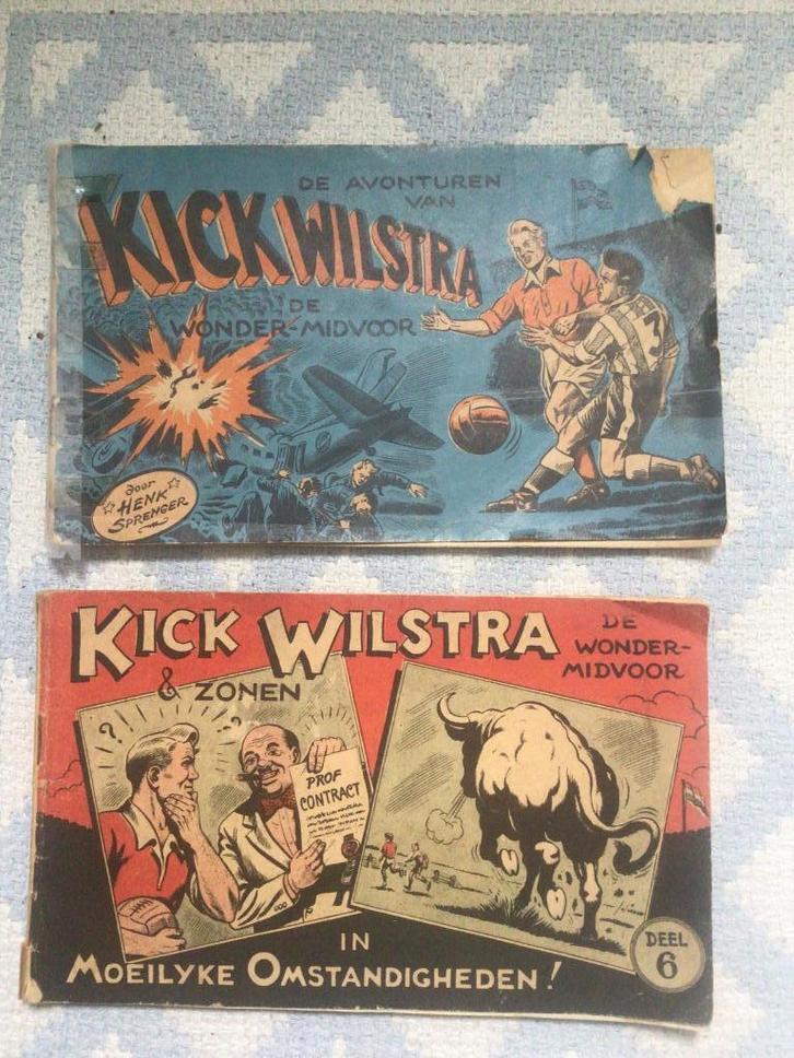 Kick Wilstra - deel 2 & 6 - Henk Sprenger, Boeken, Stripboeken, Gelezen, Meerdere stripboeken, Ophalen of Verzenden
