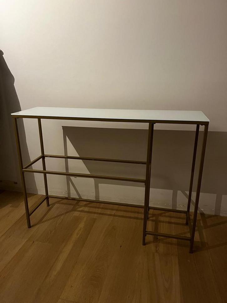 Platenkast / Record Player Rack, Huis en Inrichting, Tafels | Sidetables, Zo goed als nieuw, 25 tot 50 cm, 50 tot 100 cm, Rechthoekig